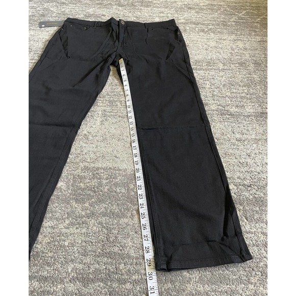 Wulful Mens Size 42 Jeans Black Denim Pants NWT M9 - Picture 5 of 10